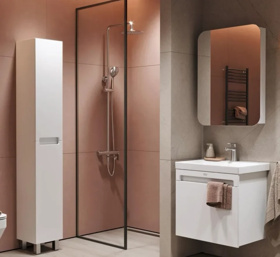 Пенал Alavann Cosmetic 30 белый глянец L/R