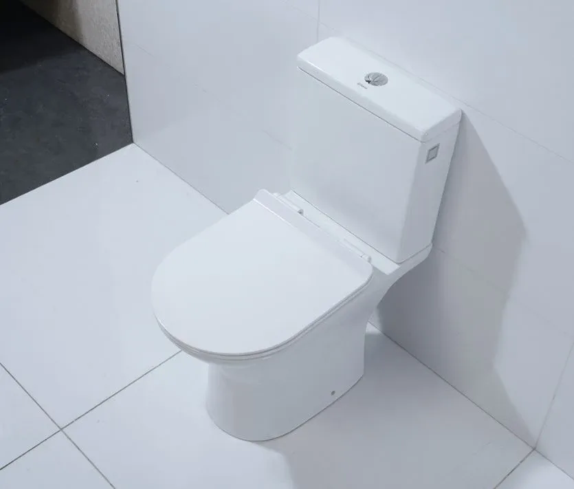 Унитаз-компакт Orans Ceramic WM9902 37*61,5 безободковый с крышкой-сиденьем микролифт Slim