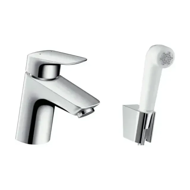 Смеситель Hansgrohe Logis 71290000 для раковины с гигиеническим душем