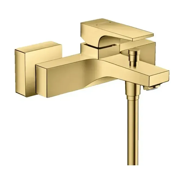 Смеситель Hansgrohe Metropol 32540990 для ванны и душа без душевых аксессуаров полированное золото