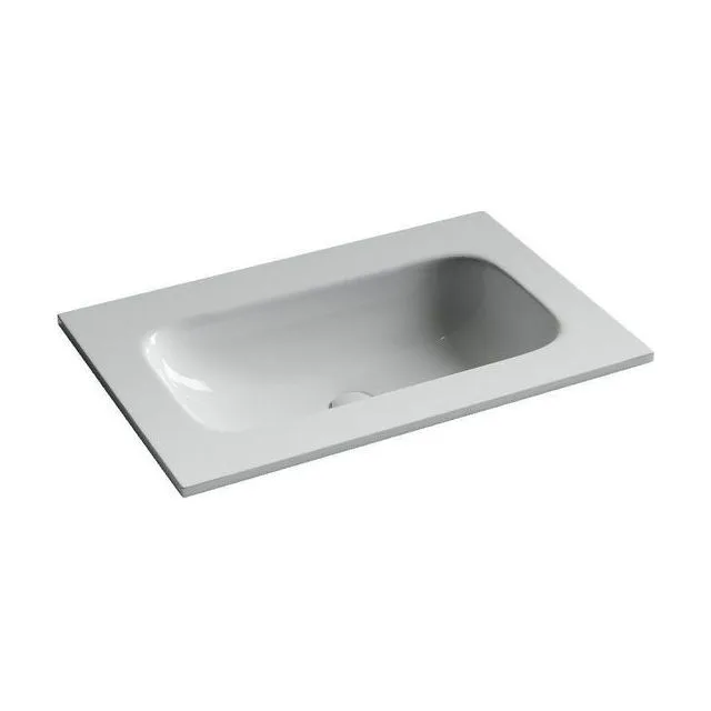 Раковина из сантехнического фарфора Ceramica Nova Грация (Grace) 71 см CN7031wx накладная цвет белый