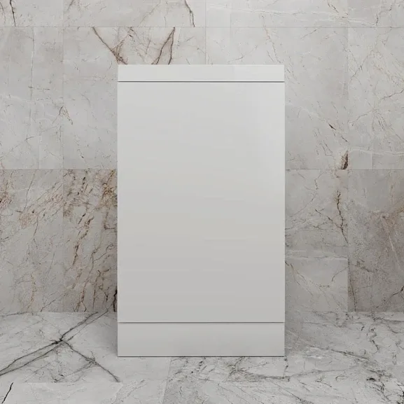 Тумба с раковиной Style Line Моно 50 L/R белый глянец