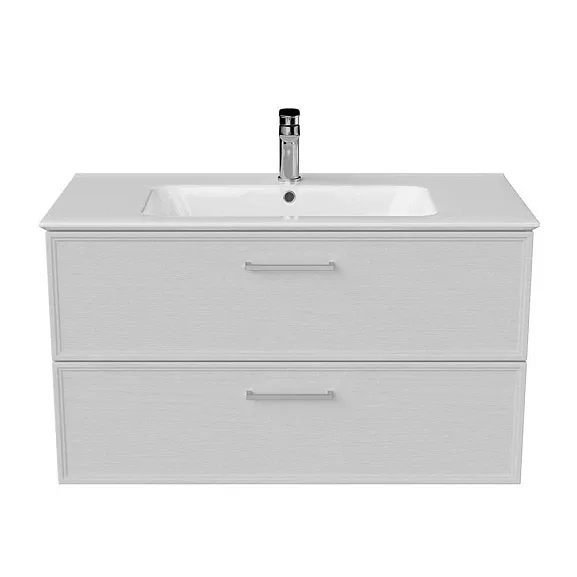 Тумба с раковиной Kerama Marazzi Piano 95 ясень белый матовый