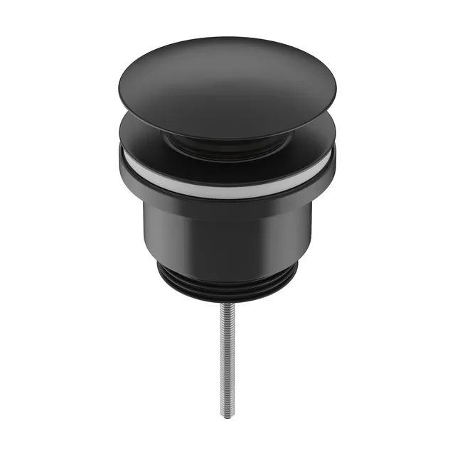 Донный клапан для раковины Ceramica Nova 70003MBb цвет черный матовый