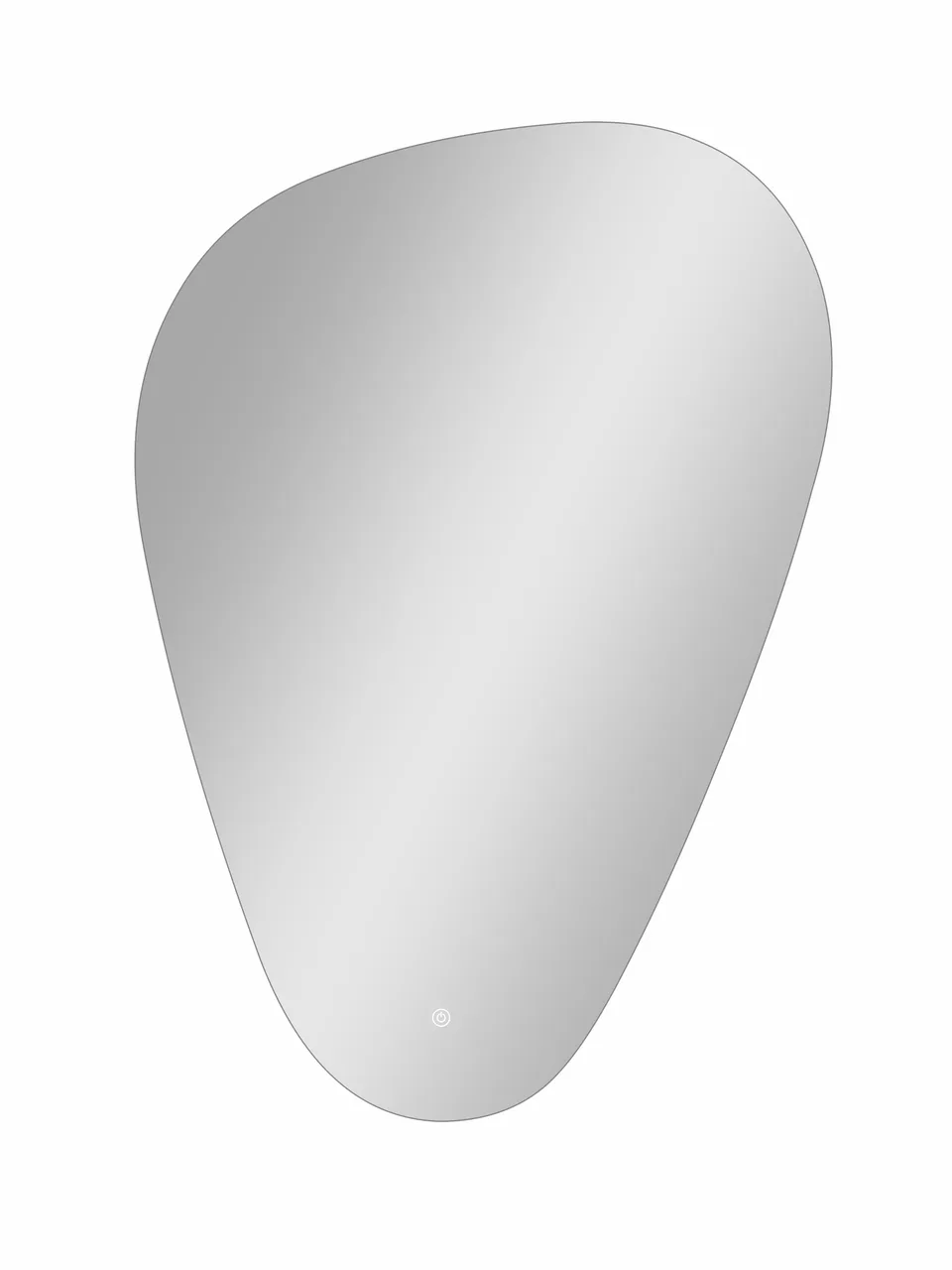 Зеркало Zled-V с LED-подсветкой, 70*100см, асимметричное