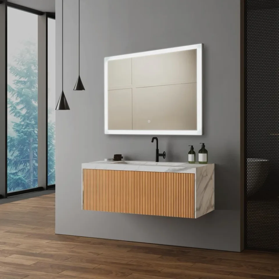 Зеркало Silver Mirrors Гуверт 80*60 с Led-подсветкой сенсорный выключатель