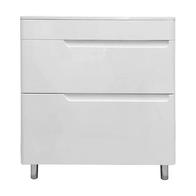 Тумба с раковиной Эстет Kare Luxe 90 ФР-00015241 напольная универсальная 2 ящика
