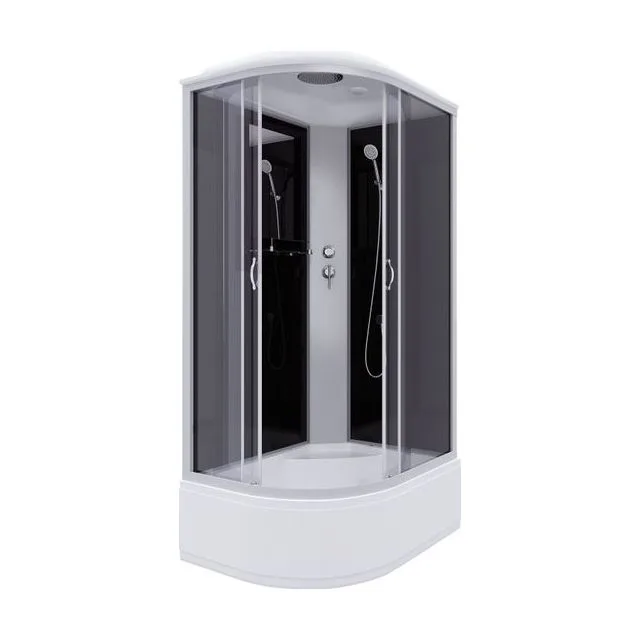 Душевая кабина Niagara Classic NG-2510-14R (120х80х215) высокий поддон(40см),стекло тонированное