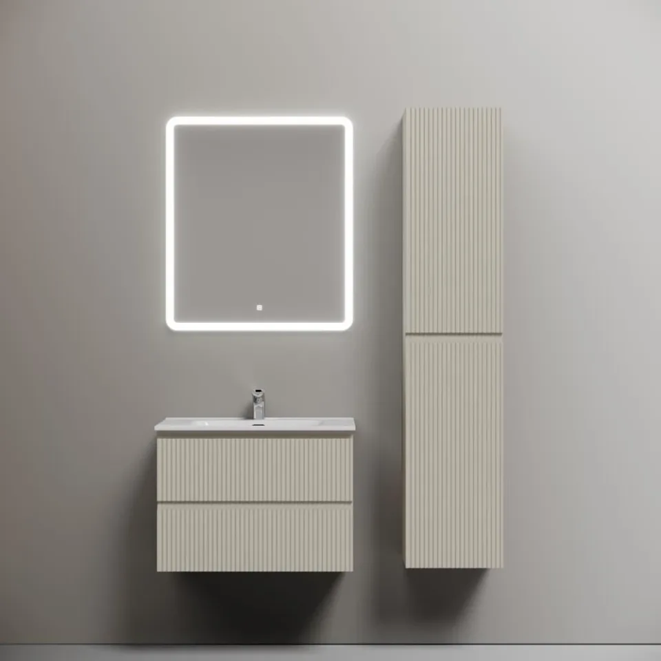 Тумба под раковину Sancos Сноб Р/Snob R 70 Beige Soft