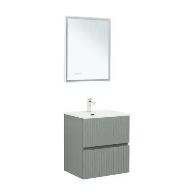 Комплект мебели Aquanet Джейн 60 мисти грин (раковина Flat 60)