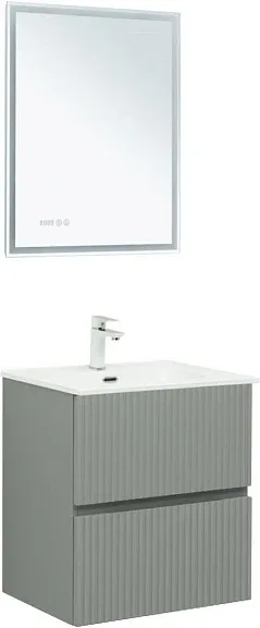 Комплект мебели Aquanet Джейн 60 мисти грин (раковина Flat 60)