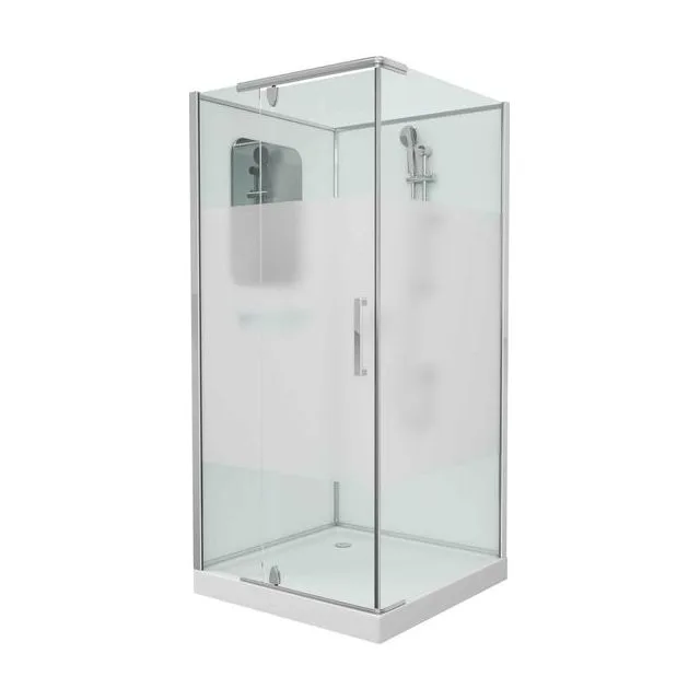 Душевая кабина Grossman Classic GR171QL (90х90х205) дверь распашная