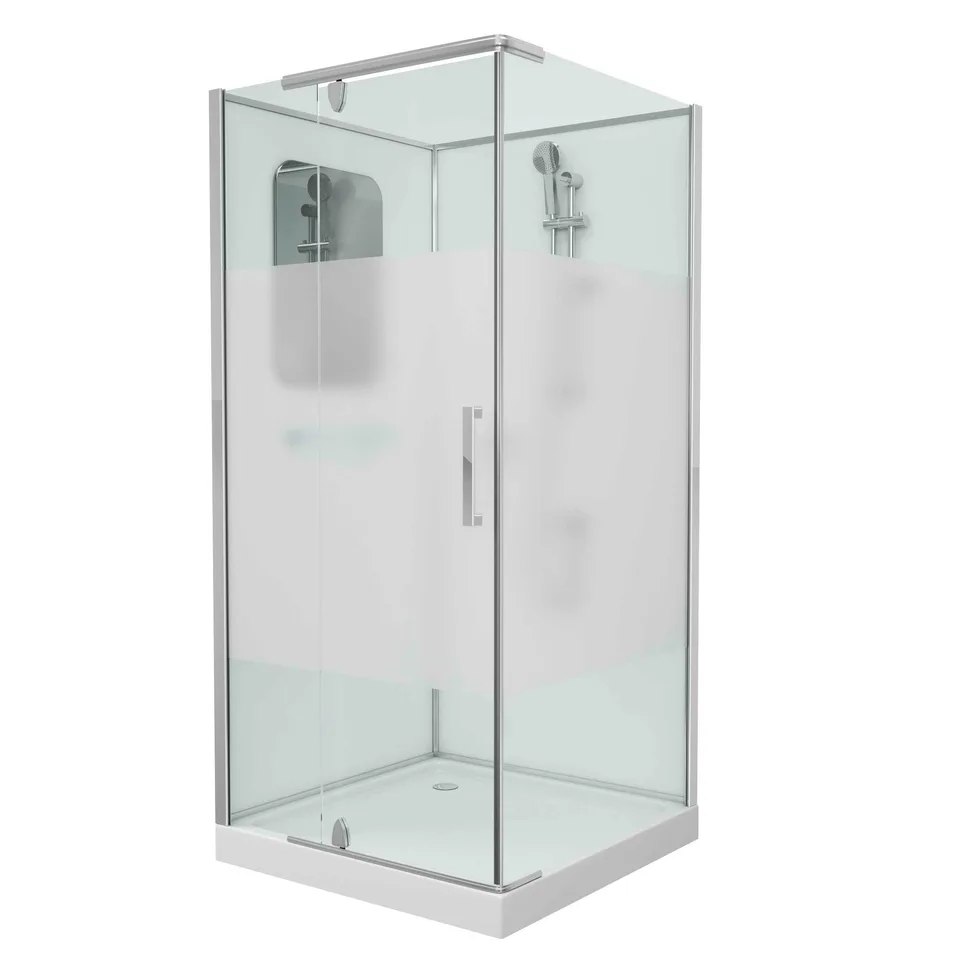 Душевая кабина Grossman Classic GR171QL (90х90х205) дверь распашная,4 места