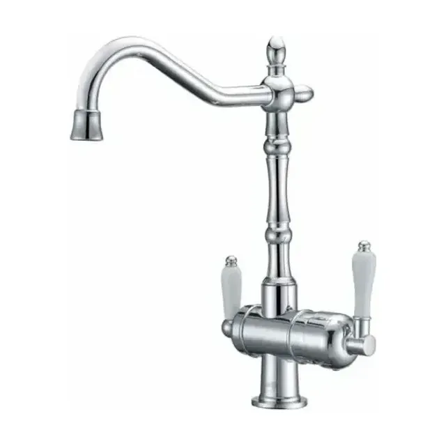 Смеситель Zorg Sanitary для кухни с функцией подключения фильтра хром ZR 326