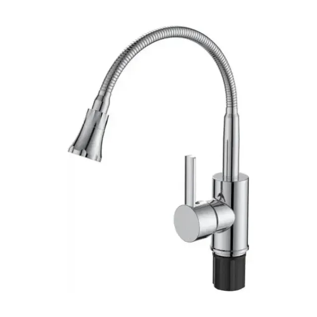 Смеситель для кухни Voda KF519 с гибким изливом