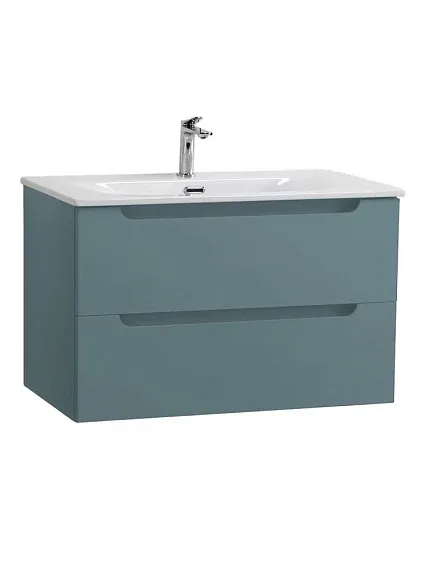 Тумба с раковиной BelBagno Этна (Etna) 90 голубая матовая (раковина BB-8099-90)