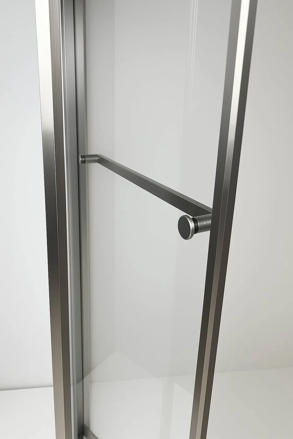 Timo Душевой угол TTSS-100/13C-8L, раздвиж 1000*1000*2000, проф никель, стекло проз 8 мм