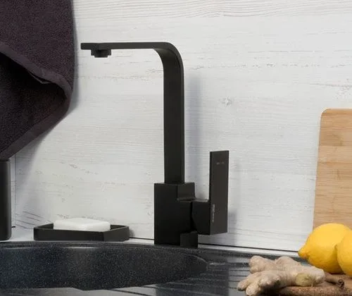 Смеситель WasserKRAFT Abens 2007 для кухни черный