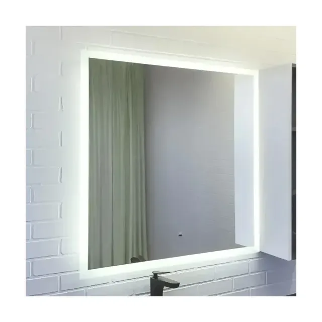 Зеркало Comforty Эдельвейс 90 LED-подсветка, бесконтактный сенсор
