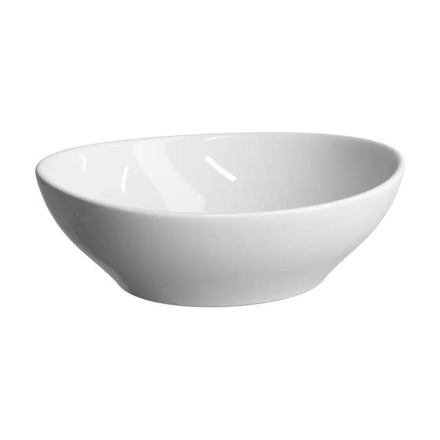Раковина из сантехнического фарфора Ceramica Nova Элемент (Element) 41 см CN6016 накладная цвет белый