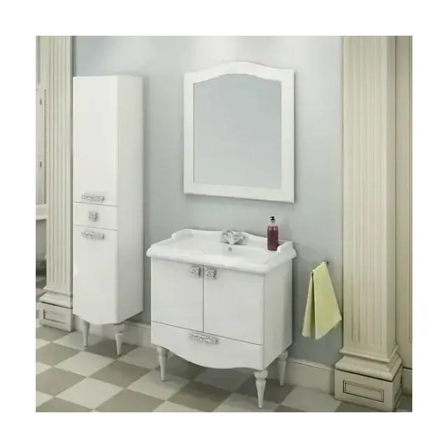 Комплект мебели Comforty Монако 80-1 белый глянец (раковиной Comforty 3380)