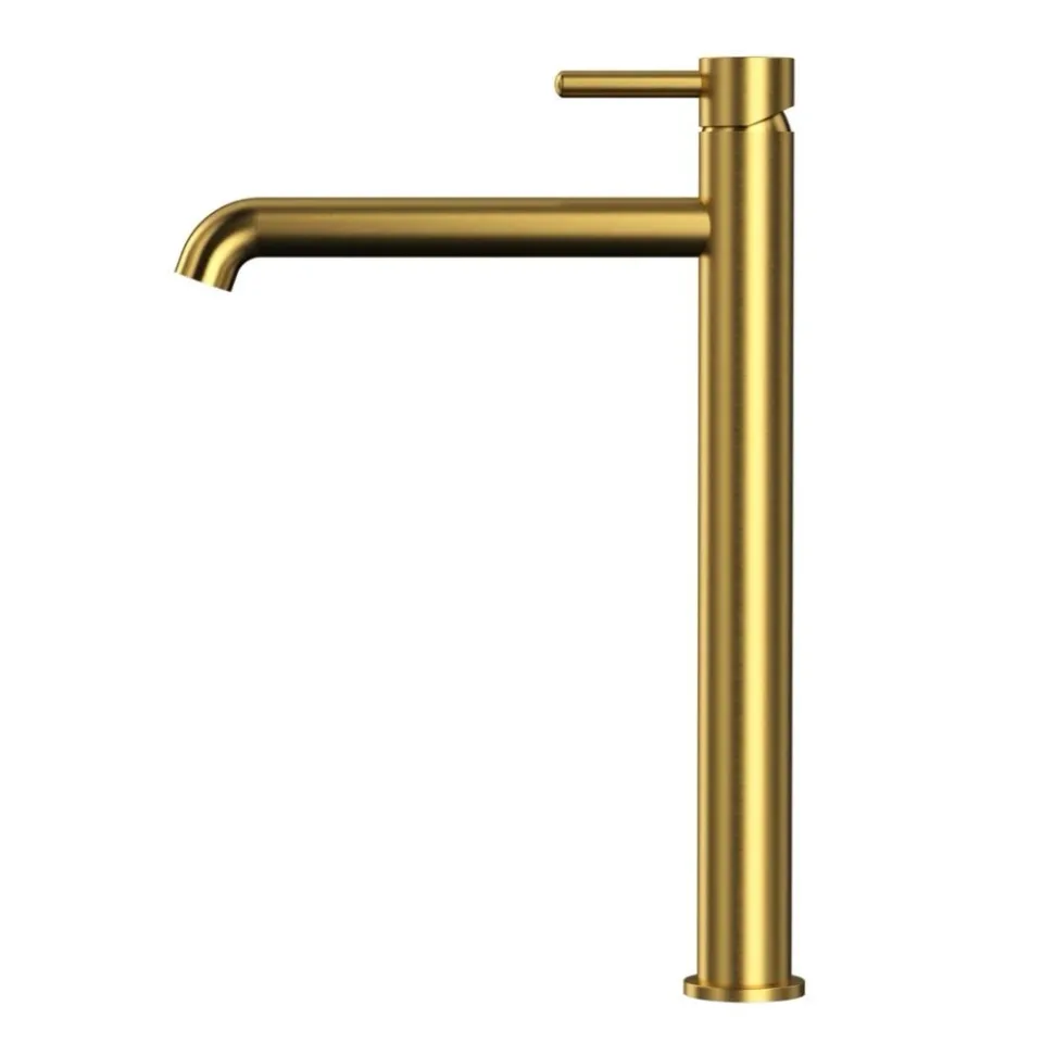 Смеситель Whitecross Y Brushed Gold Y1213GLB для раковины брашированное золото