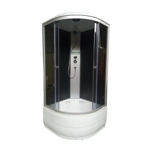Душевая кабина AQUAPULSE 4002D 90х90х220см. grey black (в/п).