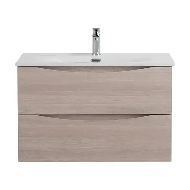 Тумба с раковиной BelBagno Marino-Cer-N 90 дуб серый