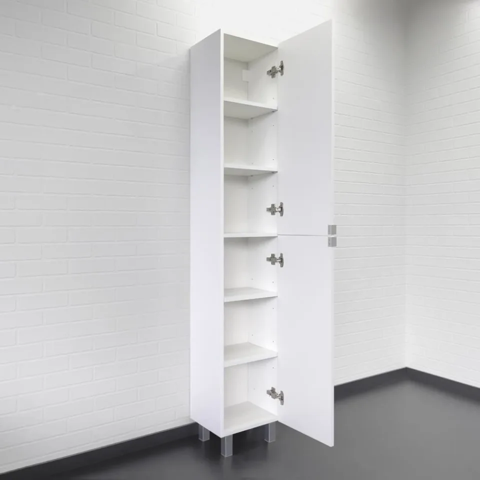 Шкаф-колонна Comforty Лима 35Н белый матовый