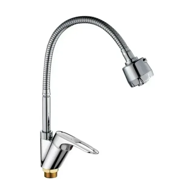 Смеситель Haiba HB4304-3 для кухни гибкий излив