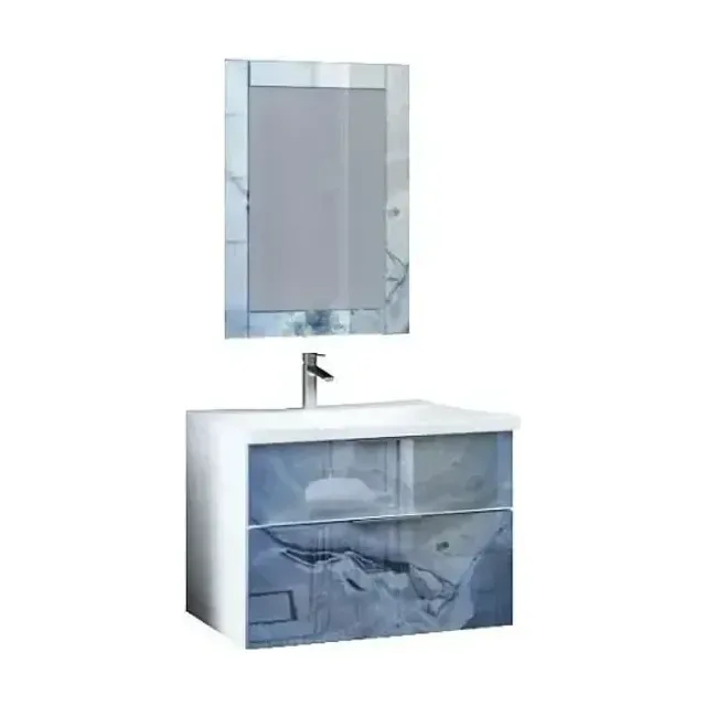 Комплект мебели MarkaOne Idalgo 75П blue marble