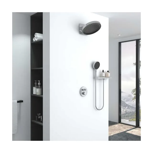 Душевая система Vincea Инспаер (Inspire) VSFW-3I22MT3RCH встраиваемая в стену цвет хром