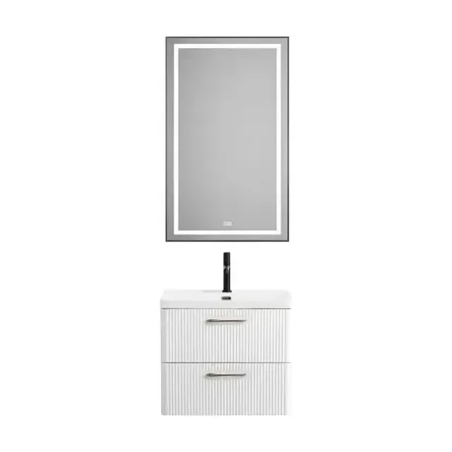 Комплект мебели BelBagno Дуэ (Due) 50 Белый металлик