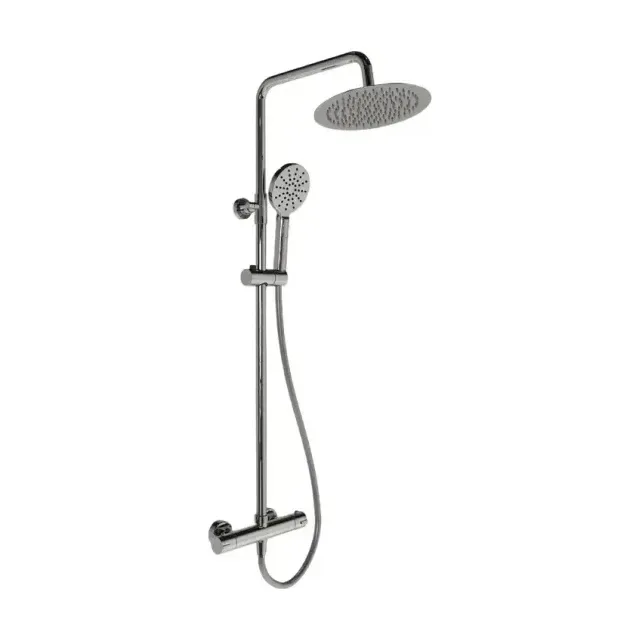 Душевая стойка Sancos Канедo (Kanedo) SC7200CH настенная цвет хром