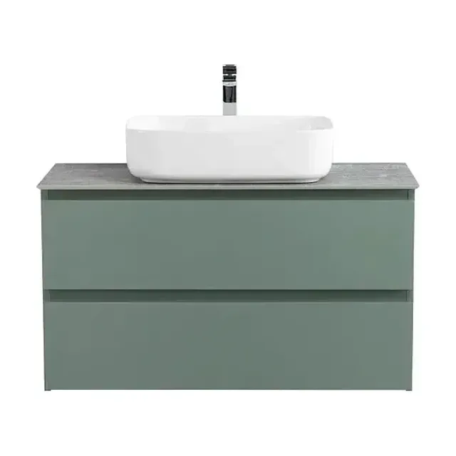 Тумба с раковиной BelBagno Крафт (Kraft) 90 еловая матовая (столешница KEP-90-GRN)