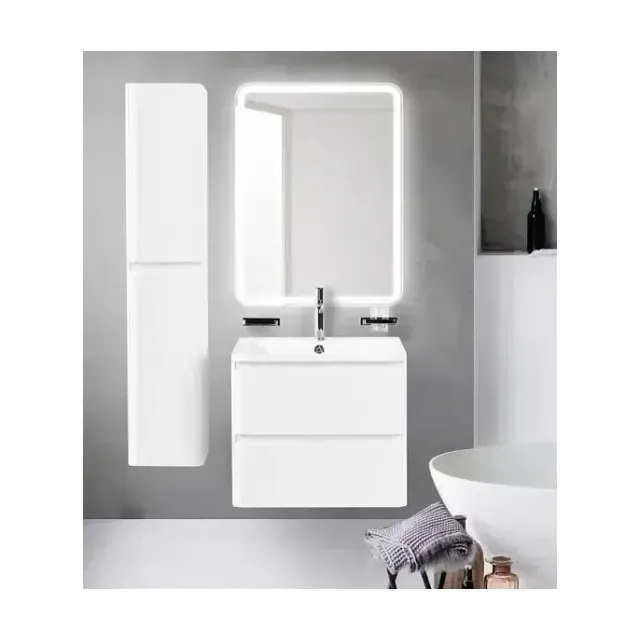 Комплект мебели BelBagno Албано (Albano) 70 белый глянец