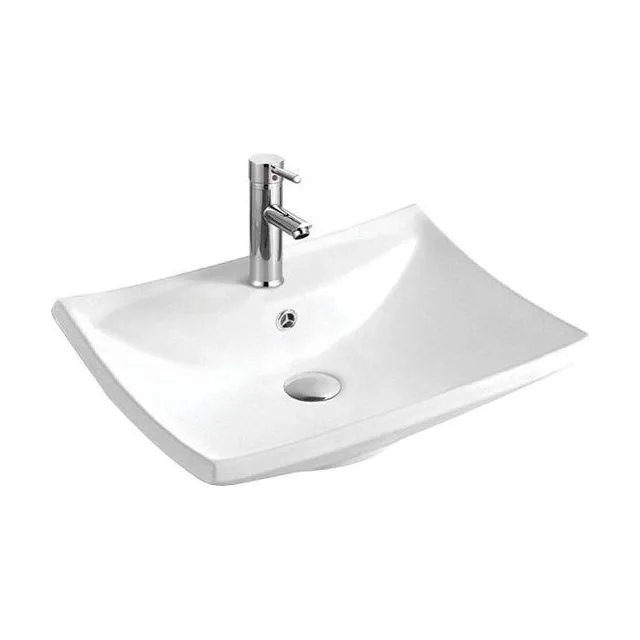 Раковина накладная для установки на столешницу AQUATEK AQ5518-00, 600*460*170 мм