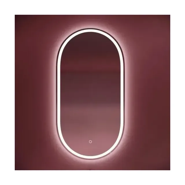 Зеркало Sancos Овал/Oval 55*105 с фронтальной подсветкой