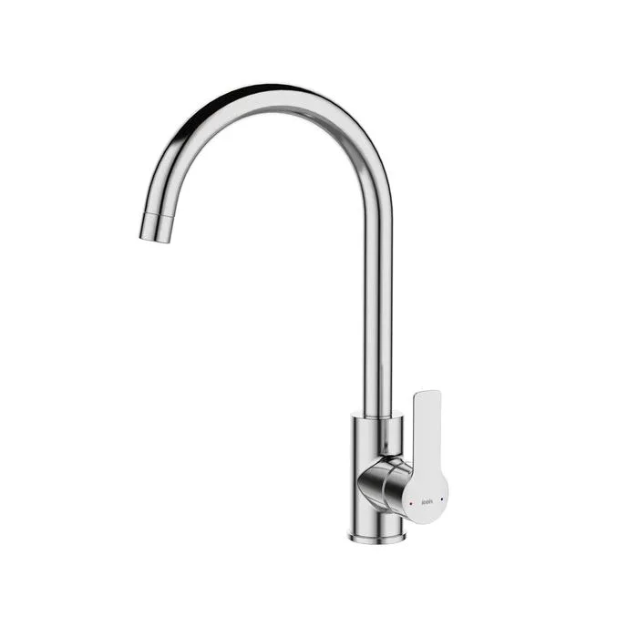 Смеситель Iddis Слик (Sleek) SLESB0Ji05 для кухонной мойки хром