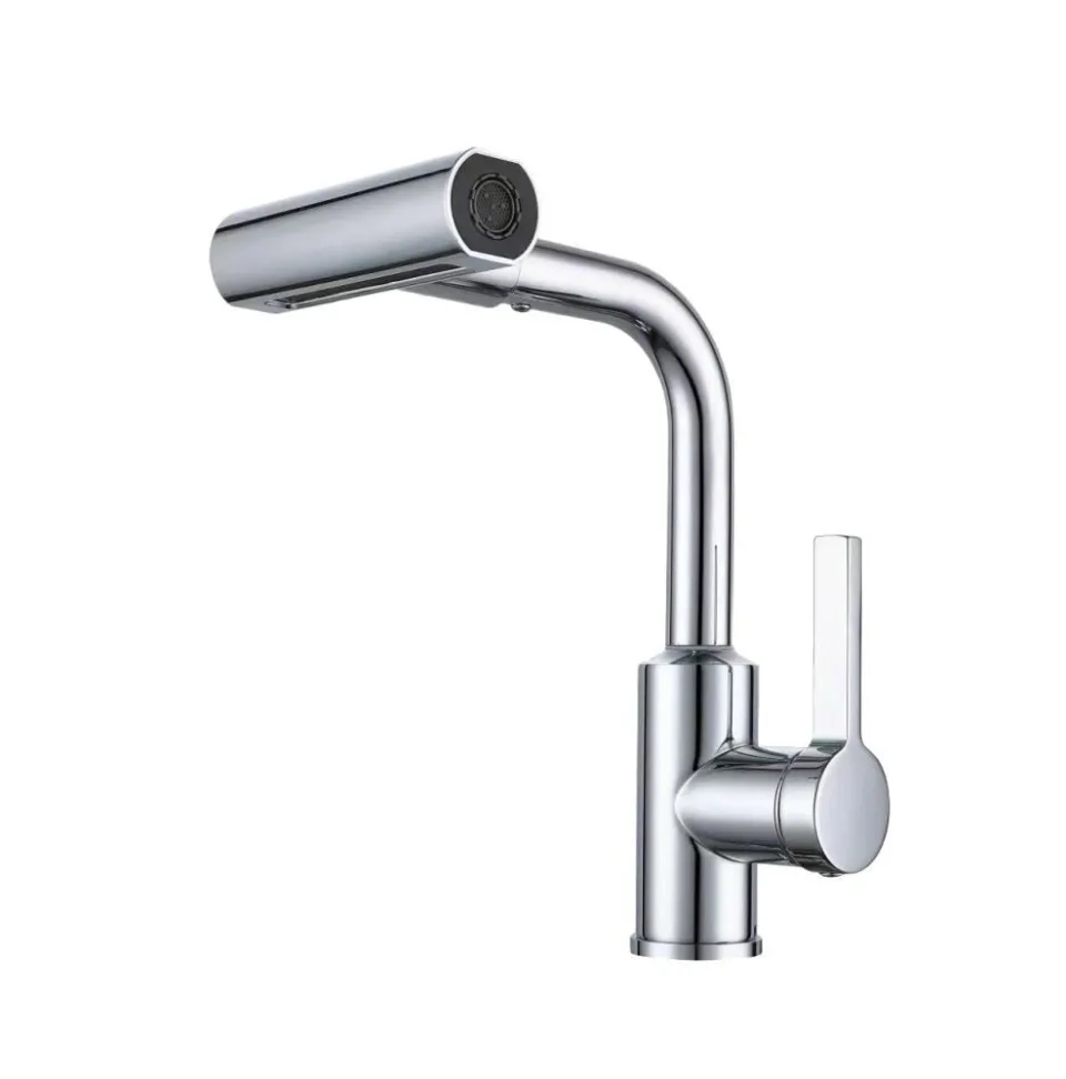 Смеситель Rush Tinos TI3732-17 для кухни с мультифункциональным изливом хром