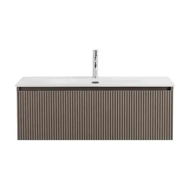 Тумба с раковиной BelBagno Уно (Uno) 100 бежевая матовая