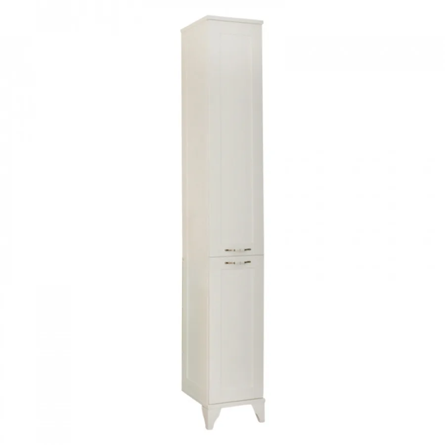 Шкаф - колонна AQUATON Леон Н дуб белый 1A187903LBPS0