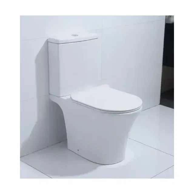Унитаз-компакт Orans Ceramic WM9907 36,5*64 безободковый с крышкой-сиденьем микролифт Slim