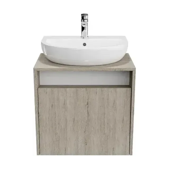 Тумба с раковиной Kerama Marazzi Pro 60 дуб орегон, 1 ящик