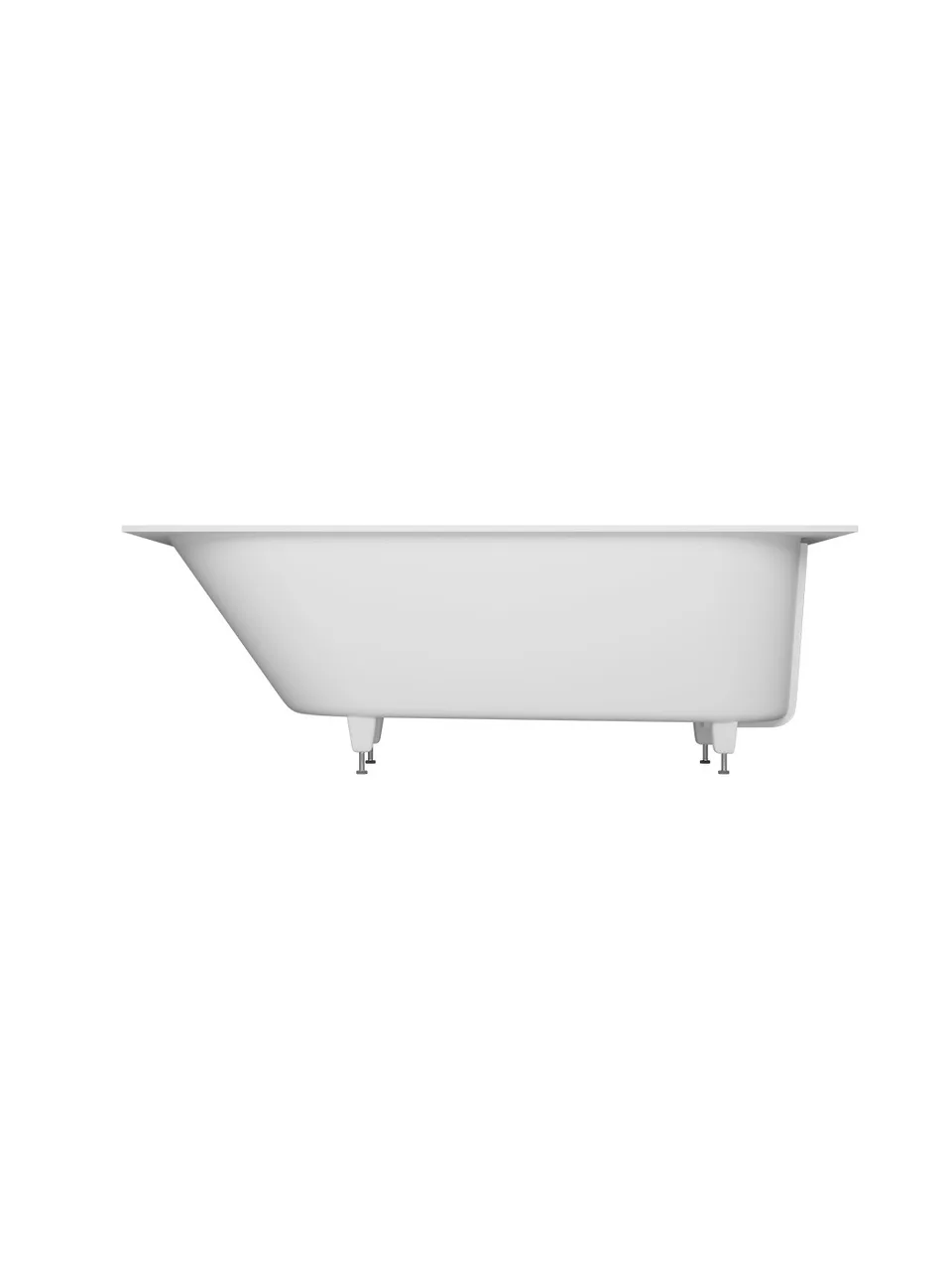 Ванна из искусственного камня Solid Surface встраиваемая CEZARES CZR-ECO-170-70-46-SSB