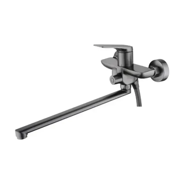 Смеситель Haiba HB22816-3 универсальный оружейная сталь