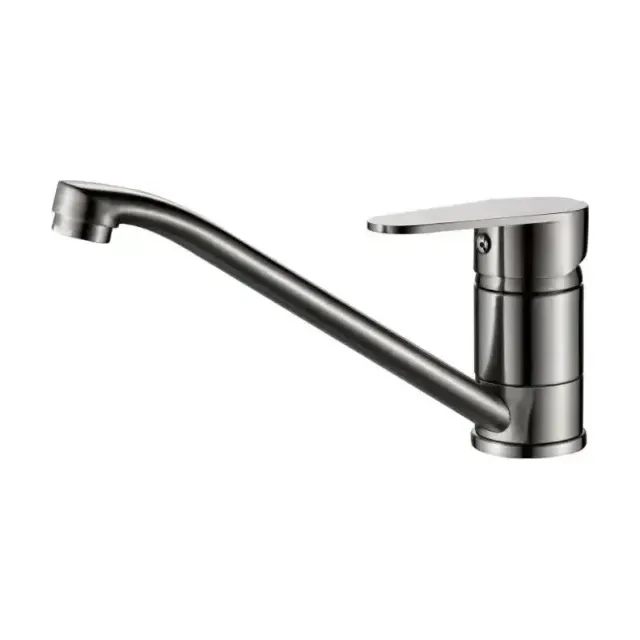 Смеситель Haiba HB42802 для кухни сталь матовая