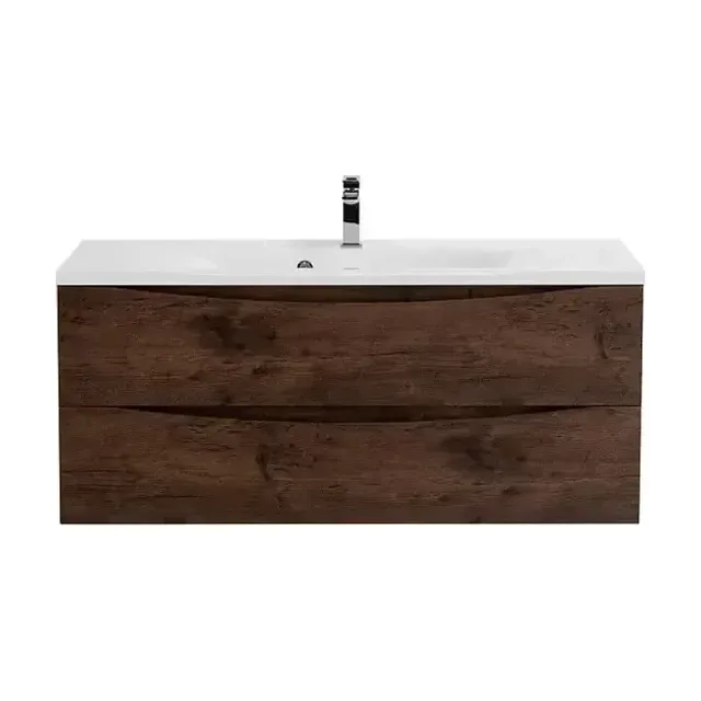 Тумба с раковиной BelBagno Марино (Marino) 110 темный дуб
