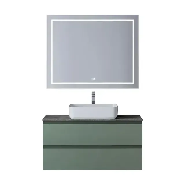 Комплект мебели BelBagno Крафт (Kraft) 100 еловый матовый со столешницей гранит