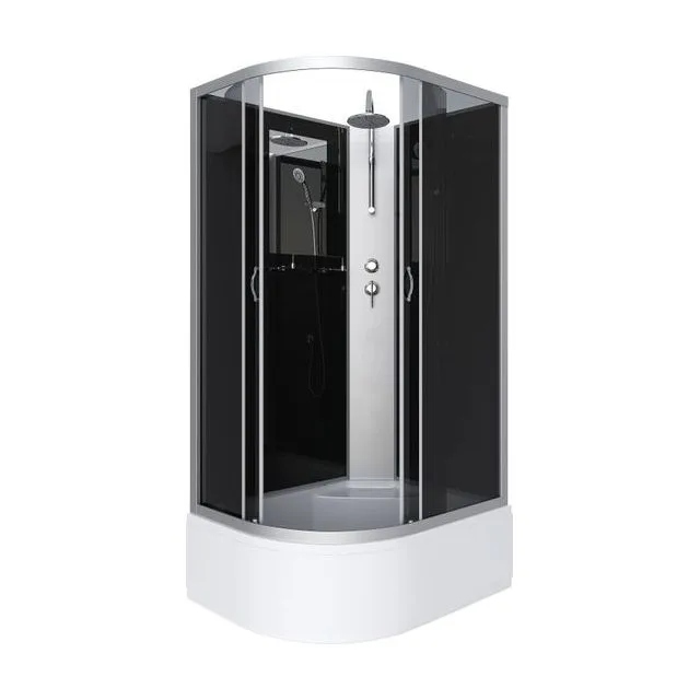 Душевая кабина Niagara Classic NG-2510-14RBKT (120х80х210) высокий поддон(40см),стекло тонированное